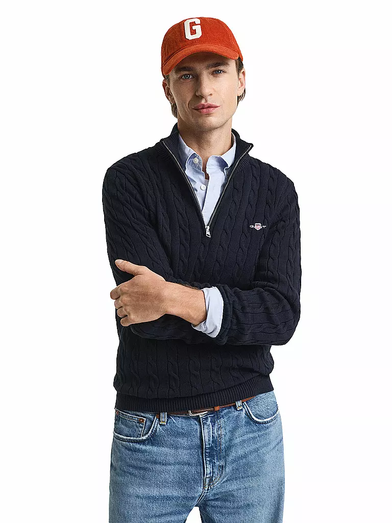 GANT | Troyer Pullover | beige