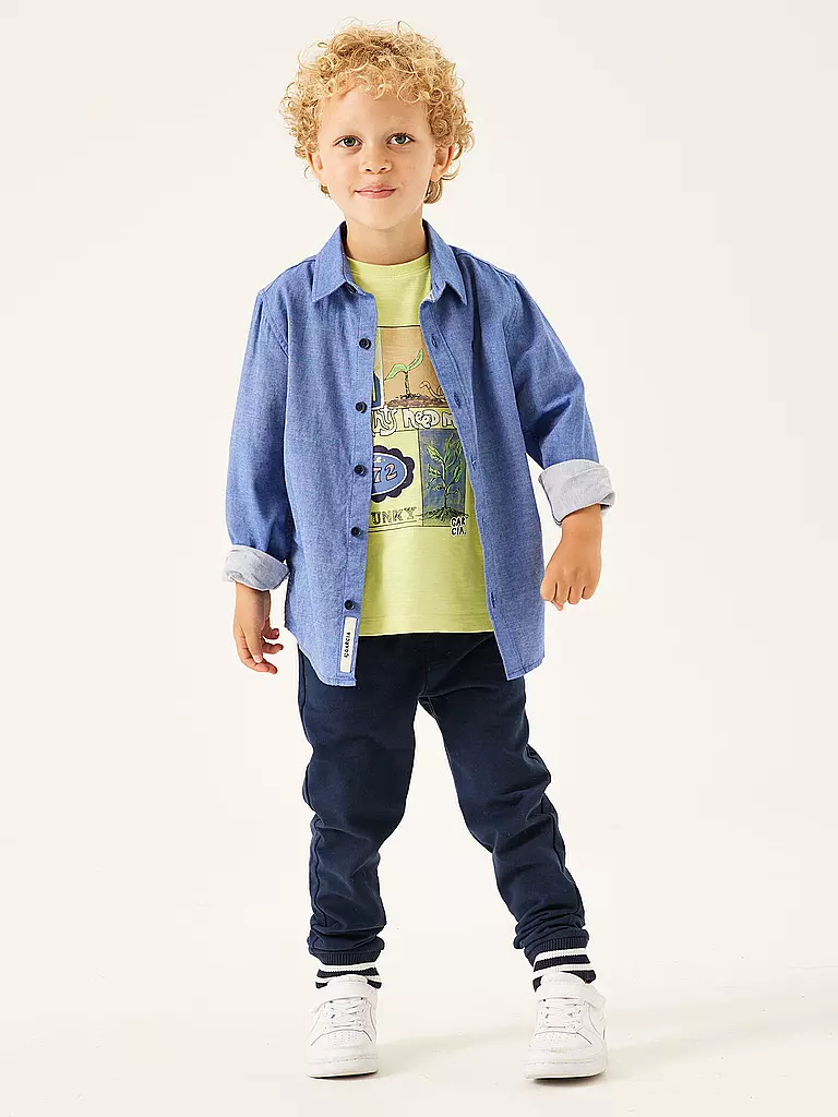 GARCIA | Jungen Hemd | blau