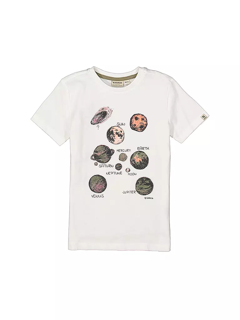 GARCIA | Jungen T-Shirt | weiss