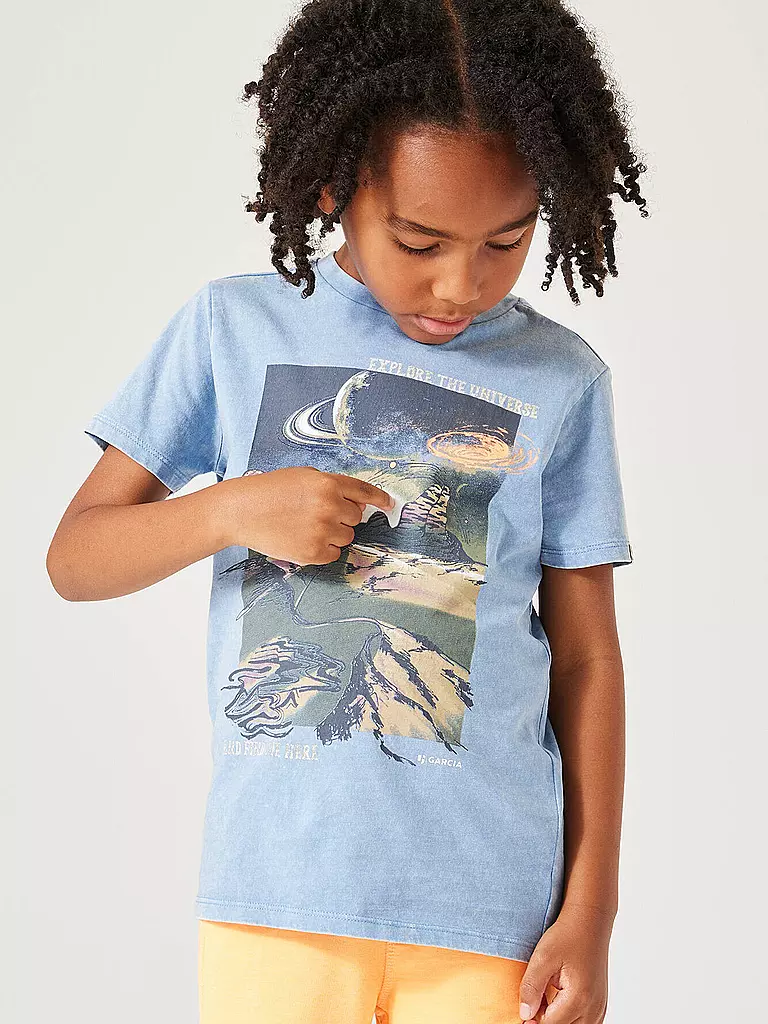 GARCIA | Jungen T-Shirt | blau