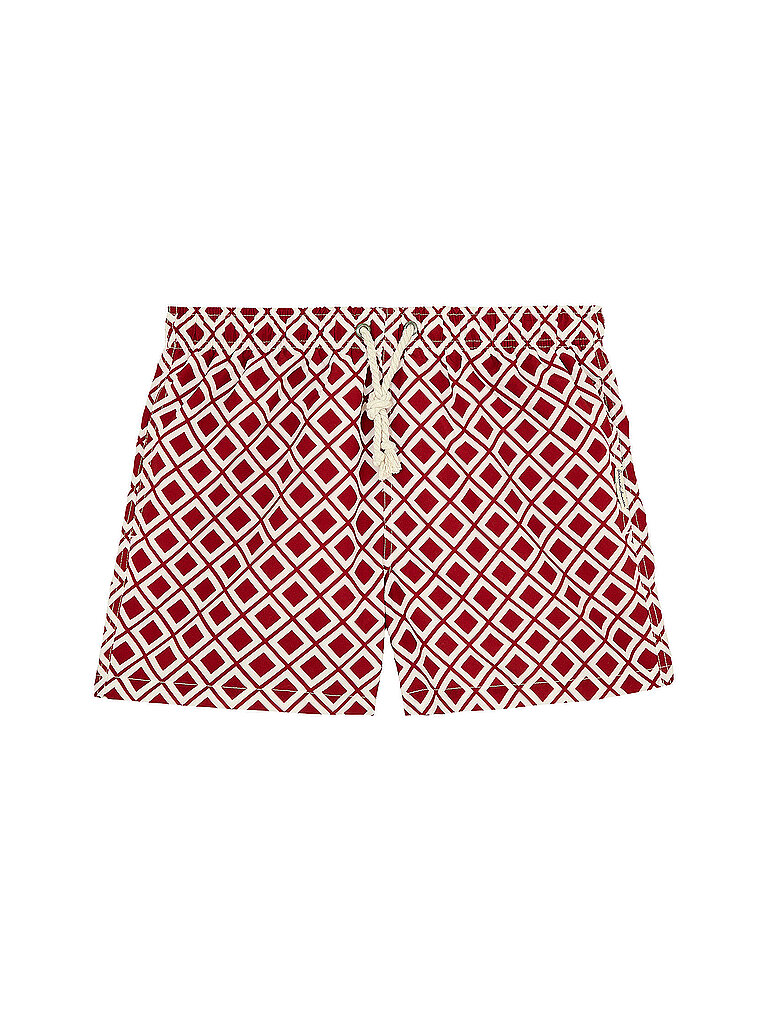 Badeshorts VIESTE dunkelrot L herren