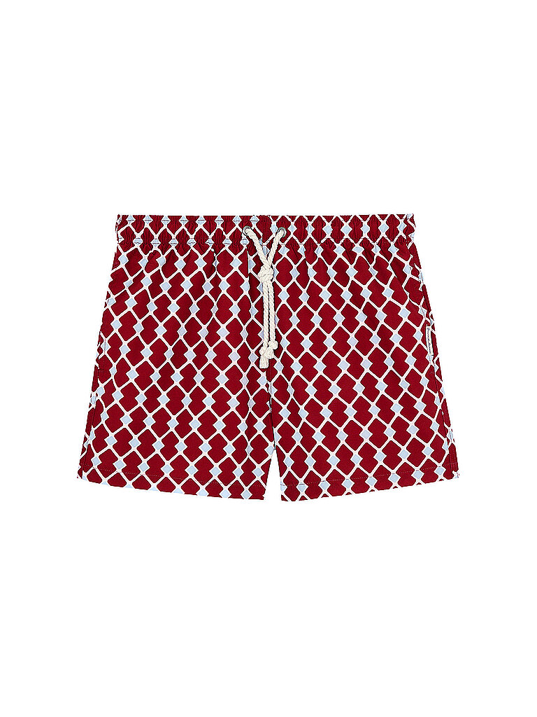 Badeshorts PORTOFINO dunkelrot S herren