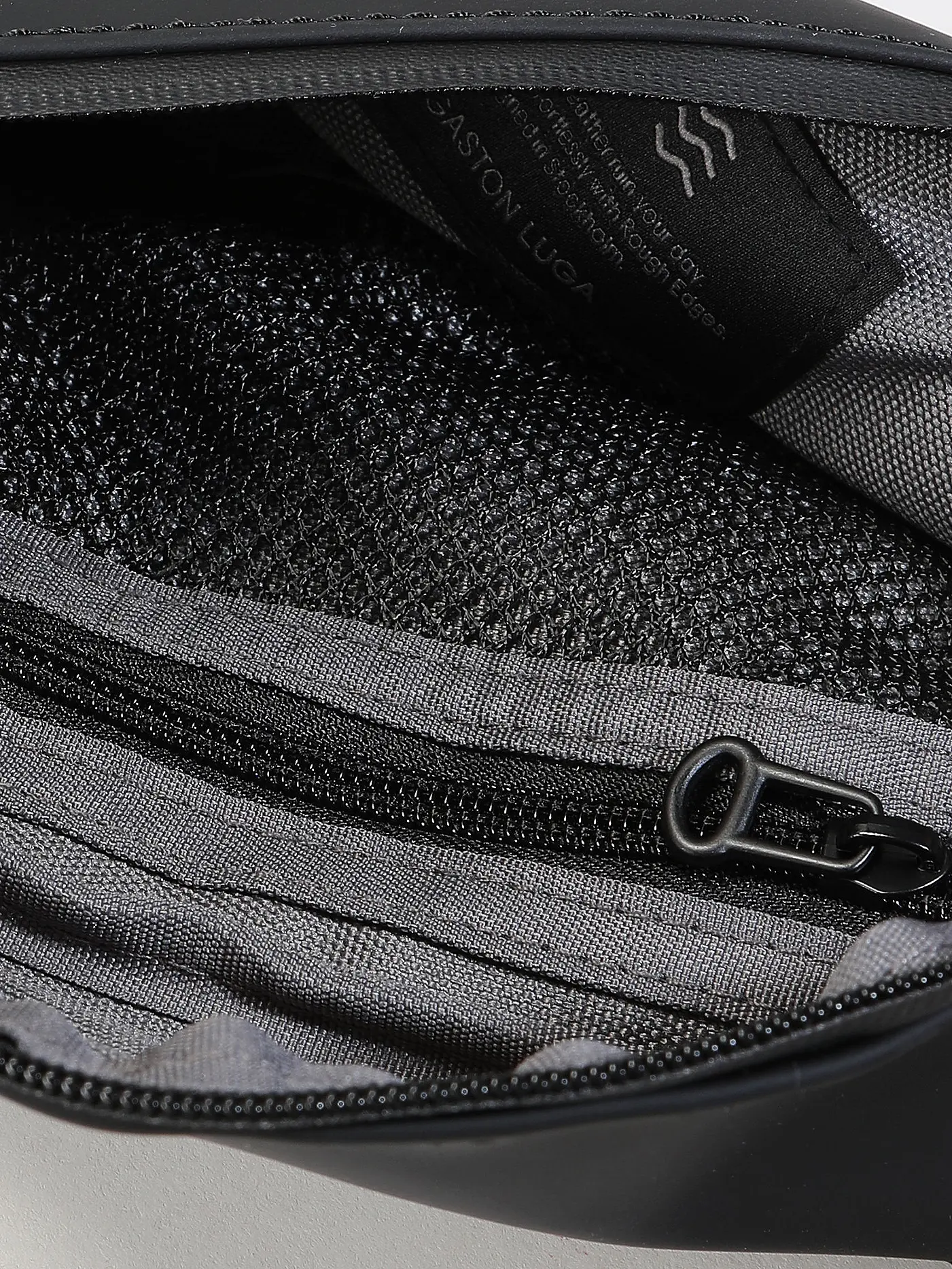 GASTON LUGA | Gürteltasche SPLAESH | schwarz