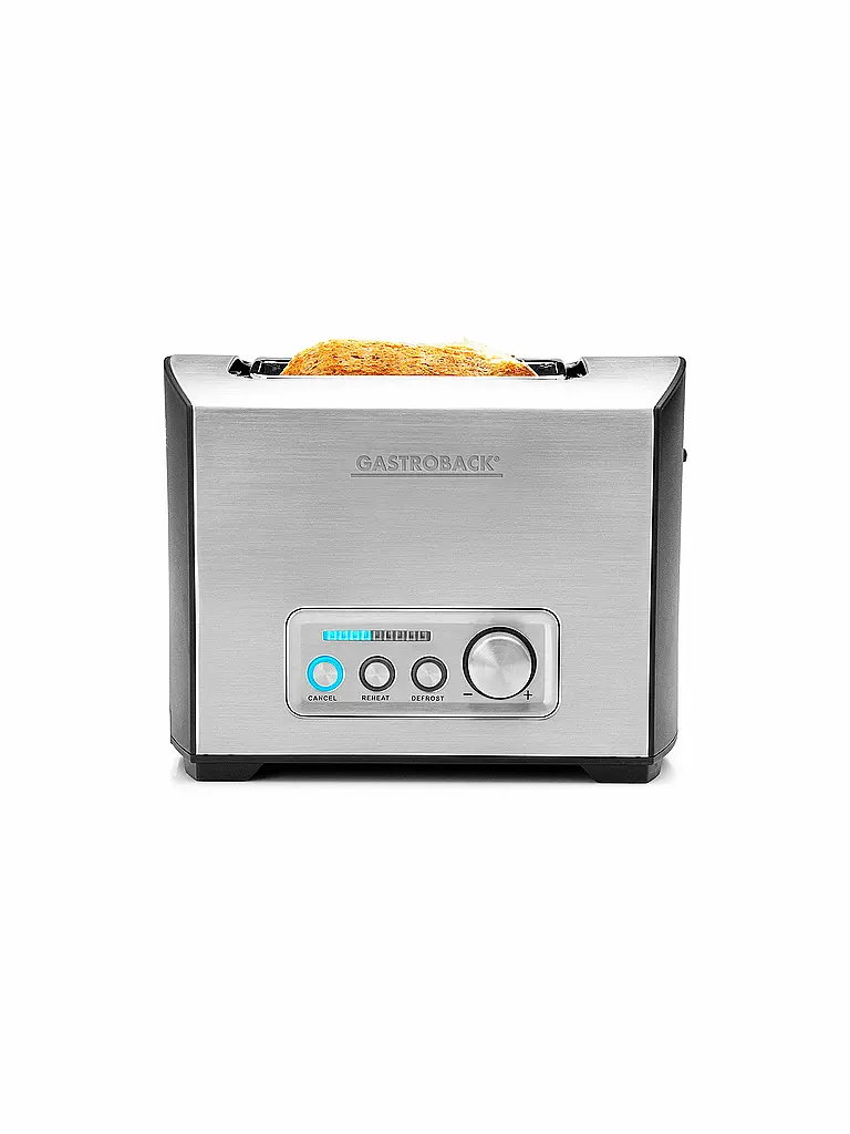 GASTROBACK | Design Toaster Pro 2 Scheiben 42397 | silber