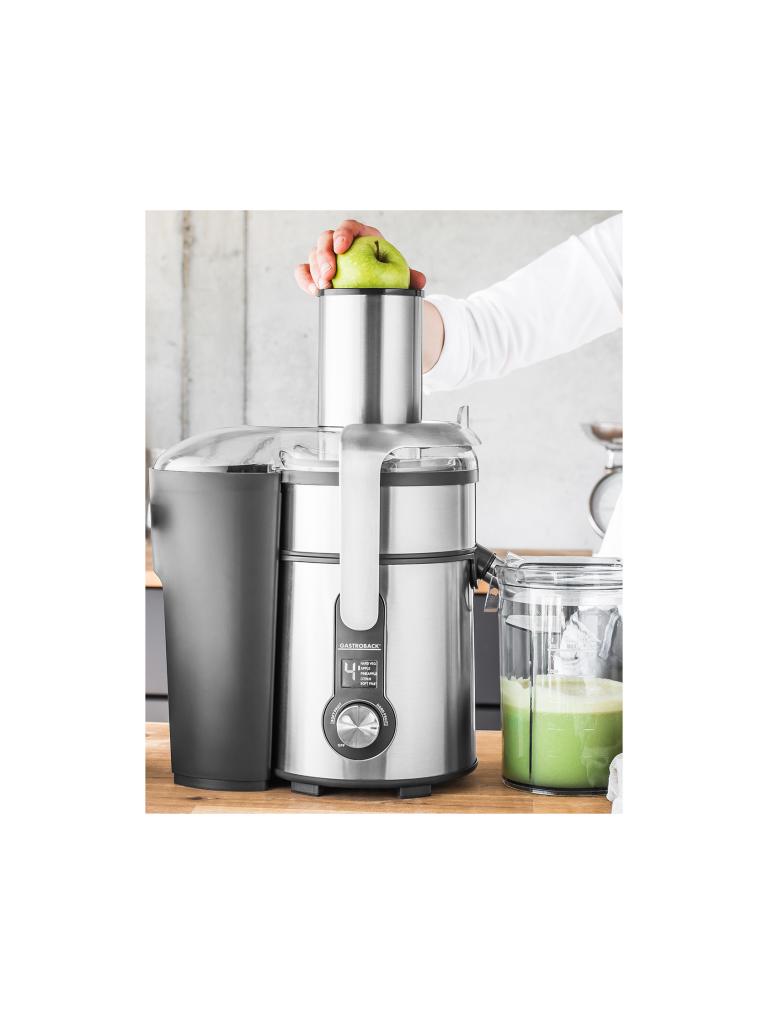 GASTROBACK | Standmixer - Design Multi Juicer mit Zubehör 4 in 1 40152 | silber