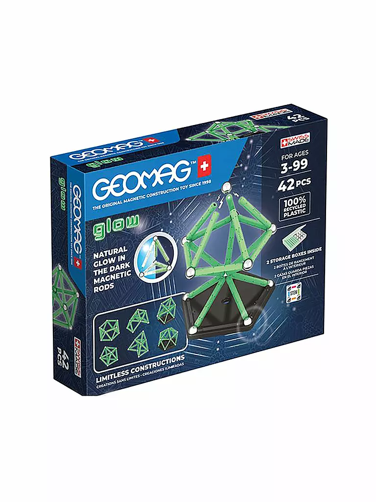 GEOMAG | Glow Recycled 42tlg | keine Farbe