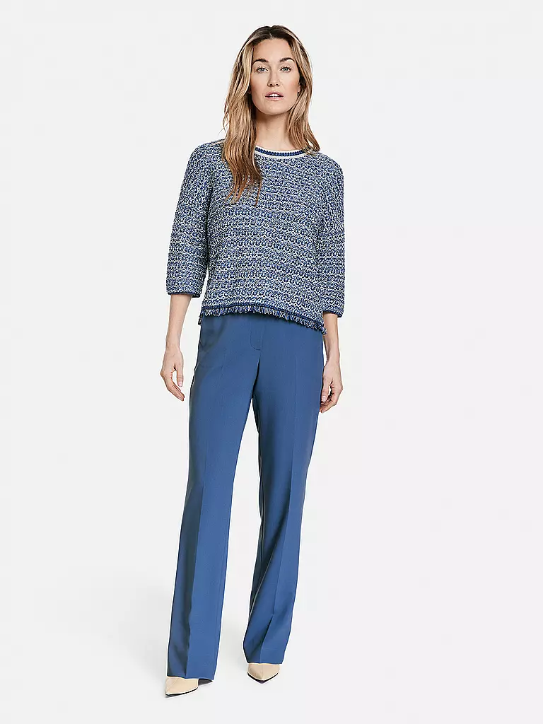 GERRY WEBER | Anzughose  | blau