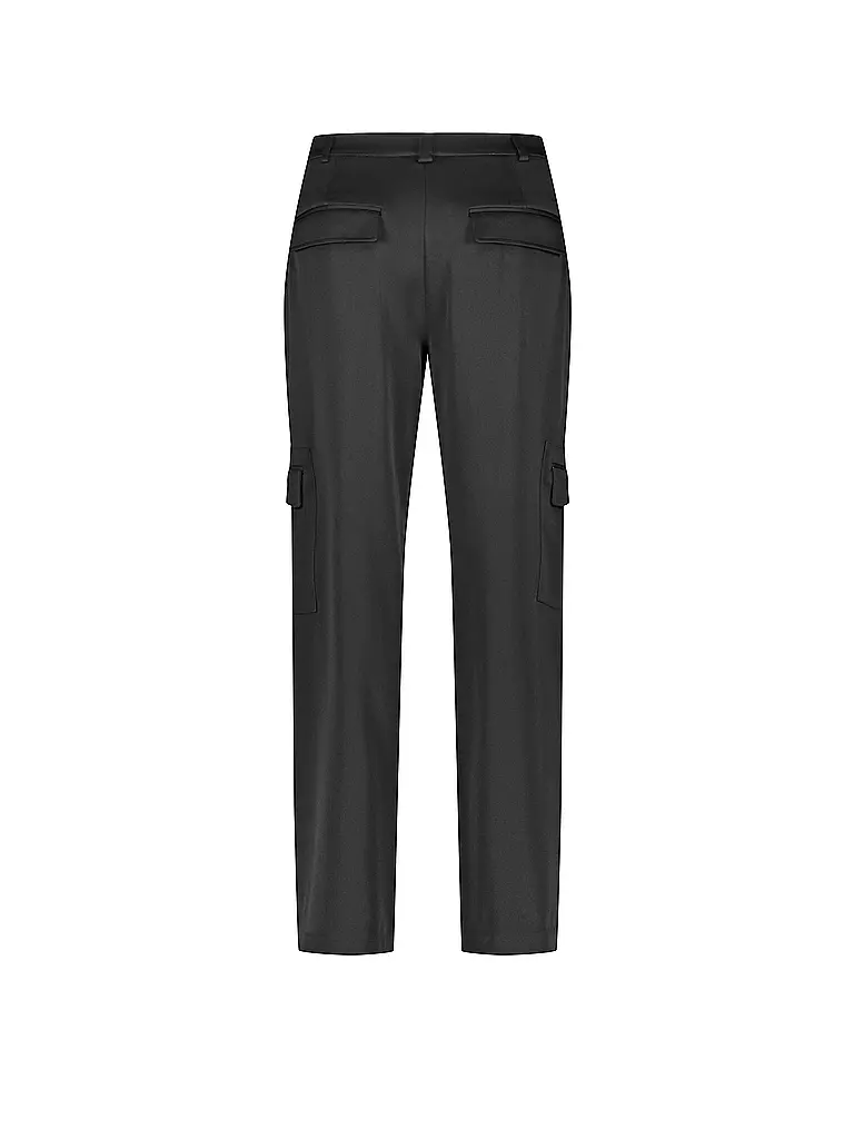 GERRY WEBER | Cargohose | schwarz