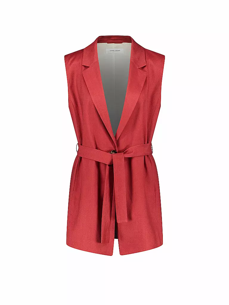 GERRY WEBER | Gilet  | rot