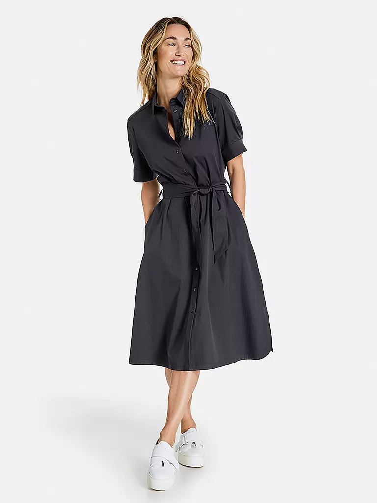 GERRY WEBER | Hemdblusenkleid | blau