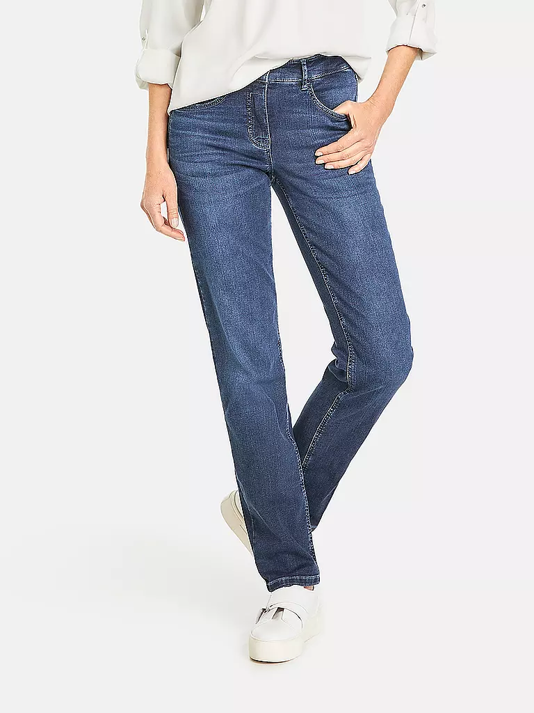 GERRY WEBER | Jeans Slim Fit  | dunkelblau