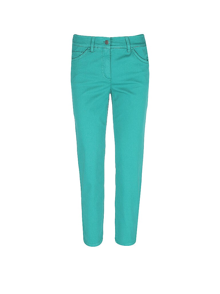 GERRY WEBER | Jeans Slim Fit 7/8 | grün
