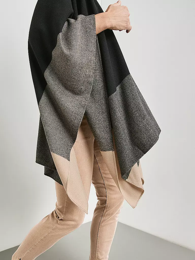 GERRY WEBER | Poncho - Cape | schwarz