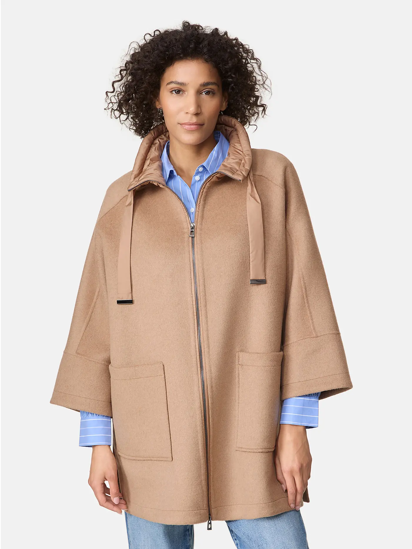 GERRY WEBER | Poncho - Cape | camel