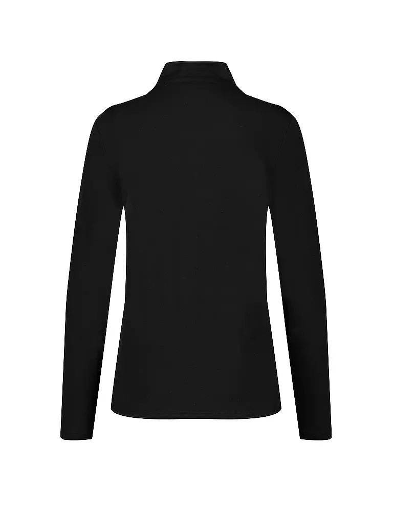 GERRY WEBER | Rollkragenshirt  | schwarz