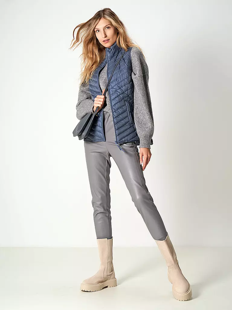 GERRY WEBER | Steppgilet | blau