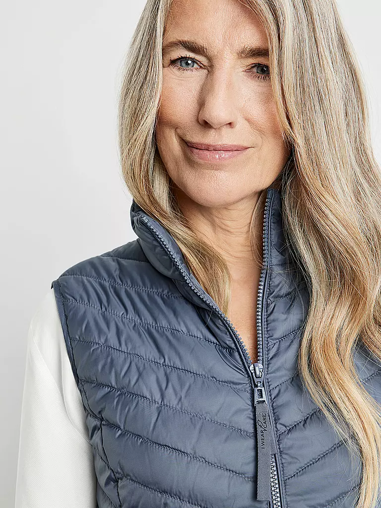 GERRY WEBER | Steppgilet | blau