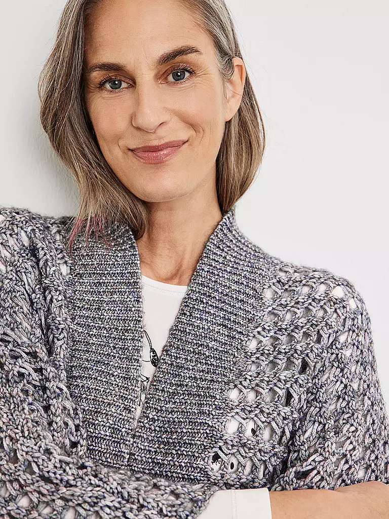 GERRY WEBER | Strickjacke | grau