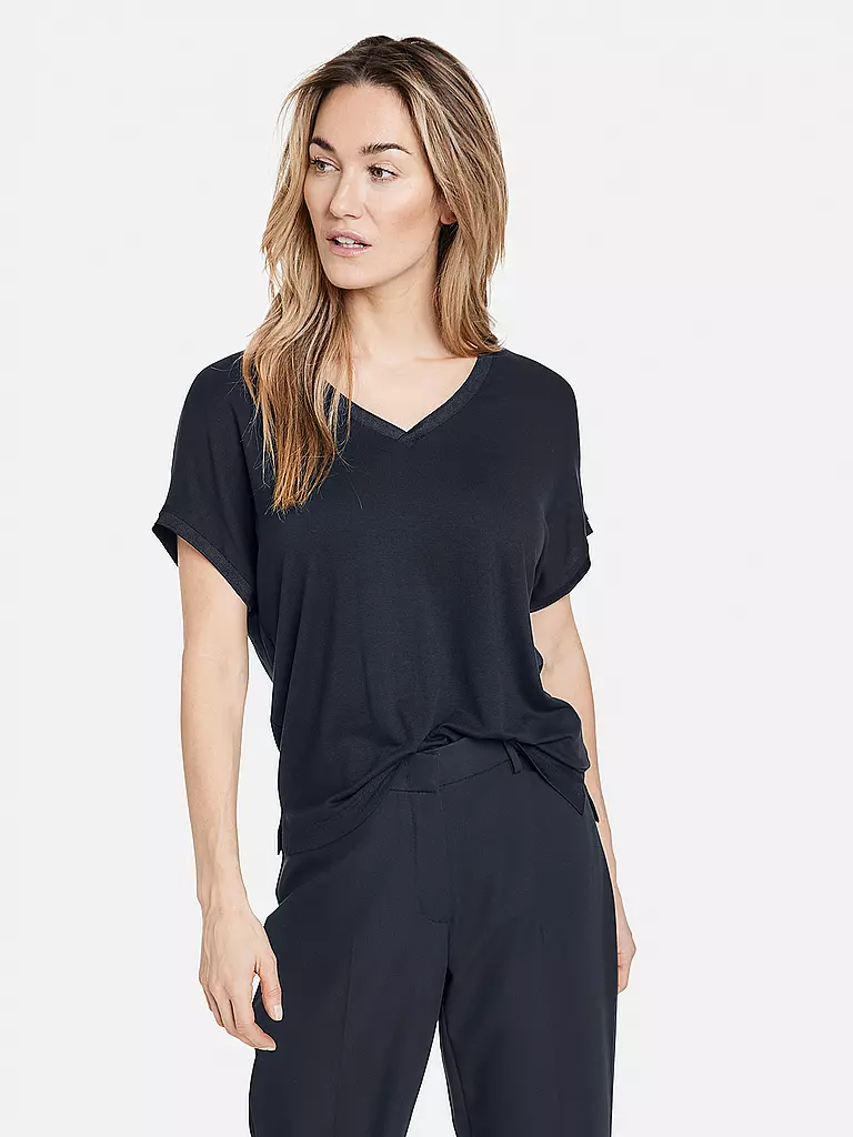 GERRY WEBER | T-Shirt  | dunkelblau