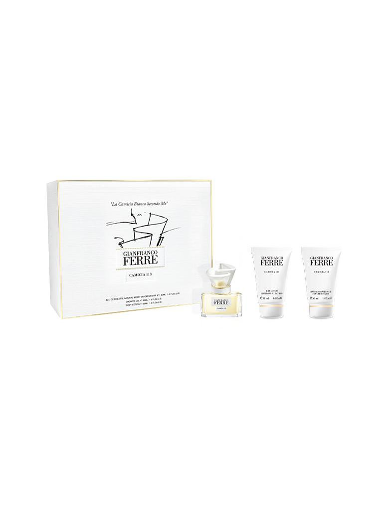 GIANFRANCO FERRÉ | Camicia 113 Set - Eau de Parfum 30ml / Body Lotion 30ml / Shower Gel 30ml | 