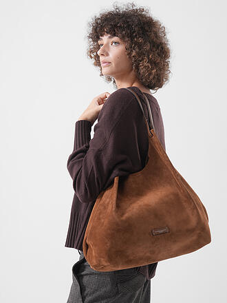 GIANNI CHIARINI | Ledertasche - Hobo Bag DUA SUEDE L