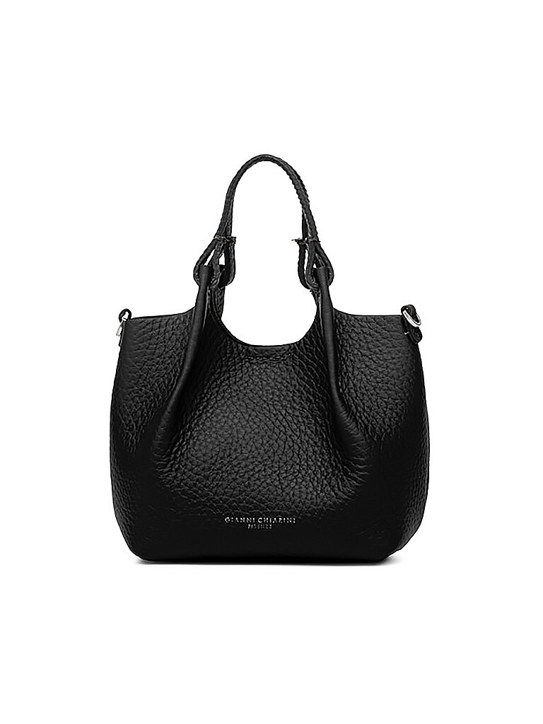 Ledertasche - Hobo Bag DUA Small schwarz damen