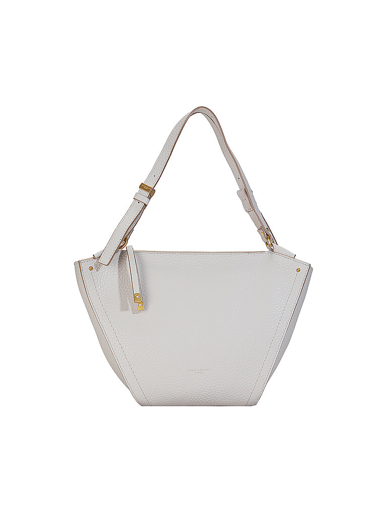 GIANNI CHIARINI Ledertasche - Henkeltasche BLOOM  weiss