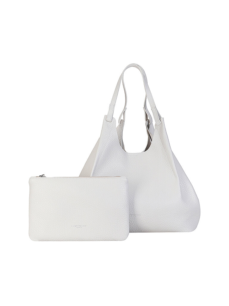GIANNI CHIARINI Ledertasche - Hobo Bag DUA weiss