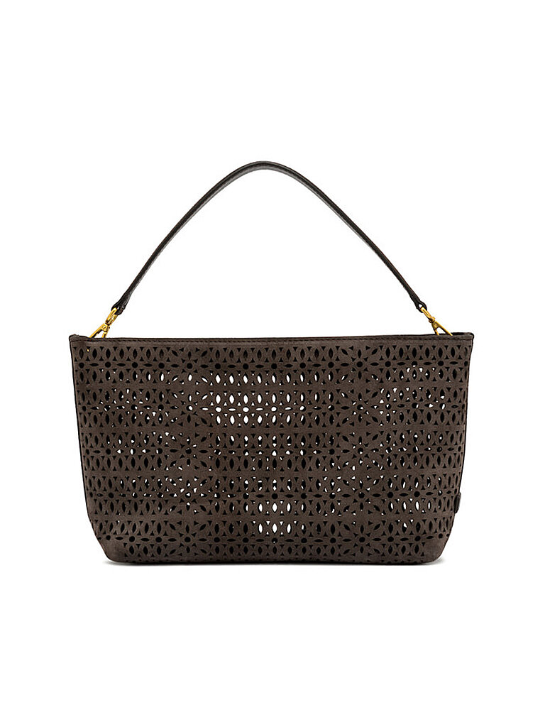 Ledertasche - Schultertasche MASHUP braun damen