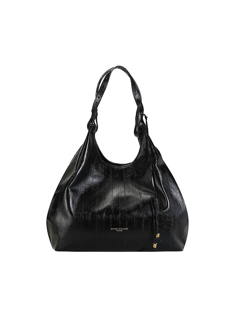 GIANNI CHIARINI Ledertasche - Hobo Bag DUA L schwarz
