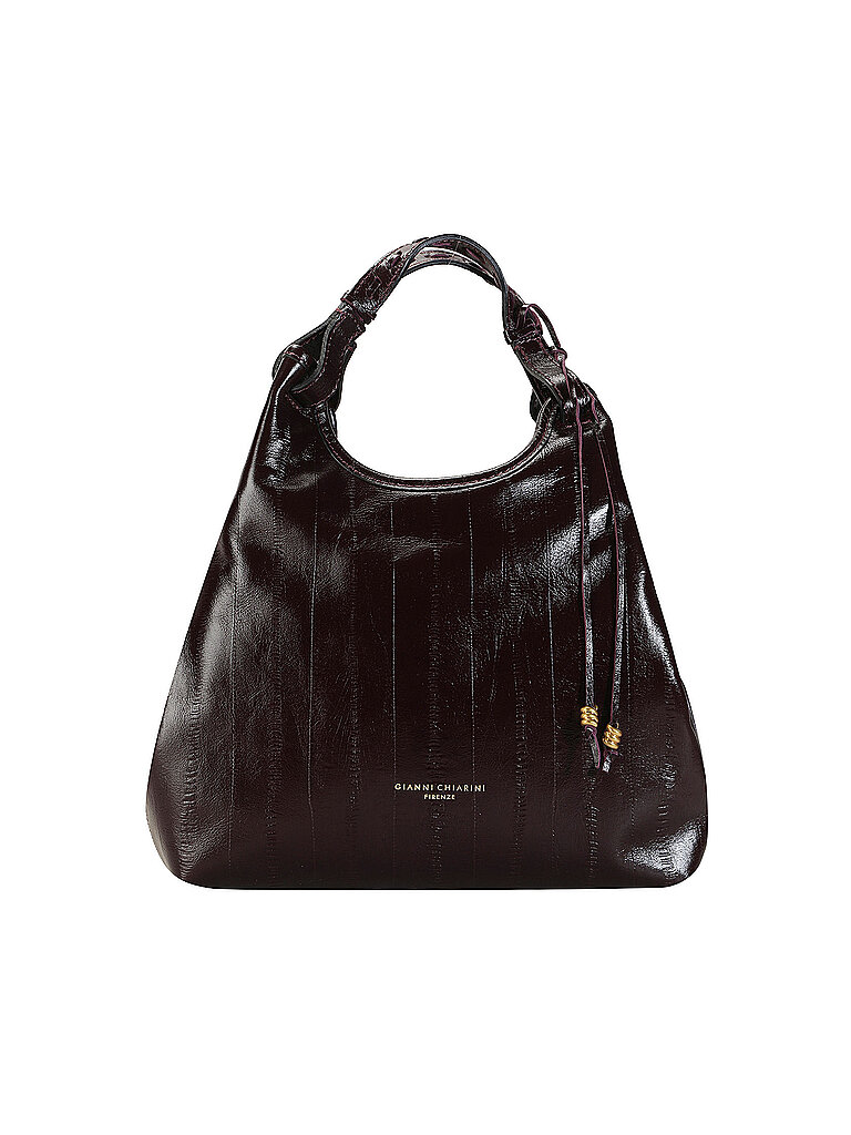 GIANNI CHIARINI Ledertasche - Hobo Bag DUA Medium dunkelrot