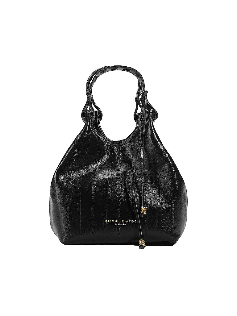 GIANNI CHIARINI Ledertasche - Hobo Bag DUA Small schwarz