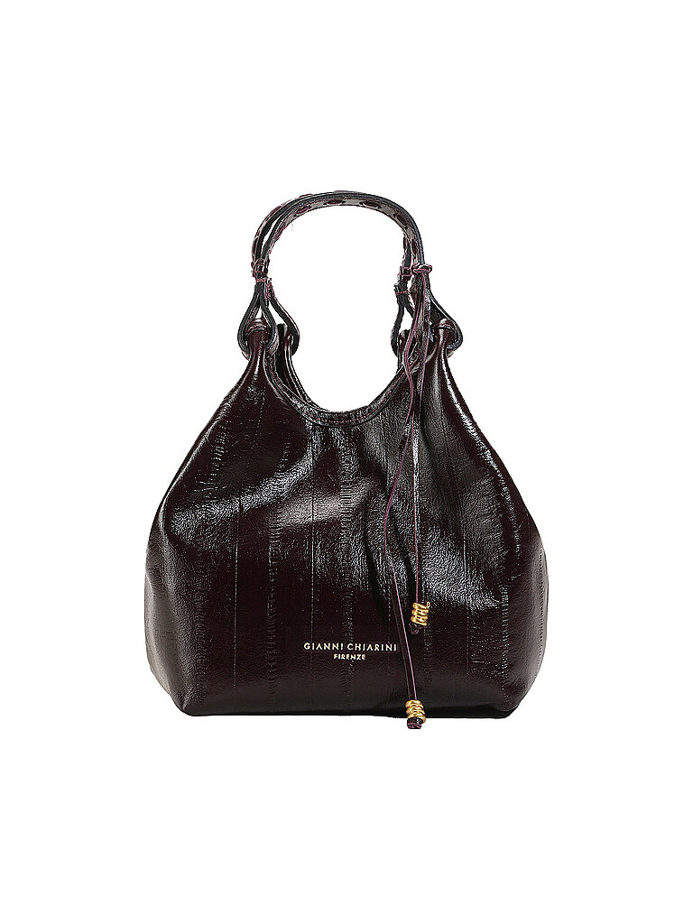 GIANNI CHIARINI Ledertasche - Hobo Bag DUA Small dunkelrot