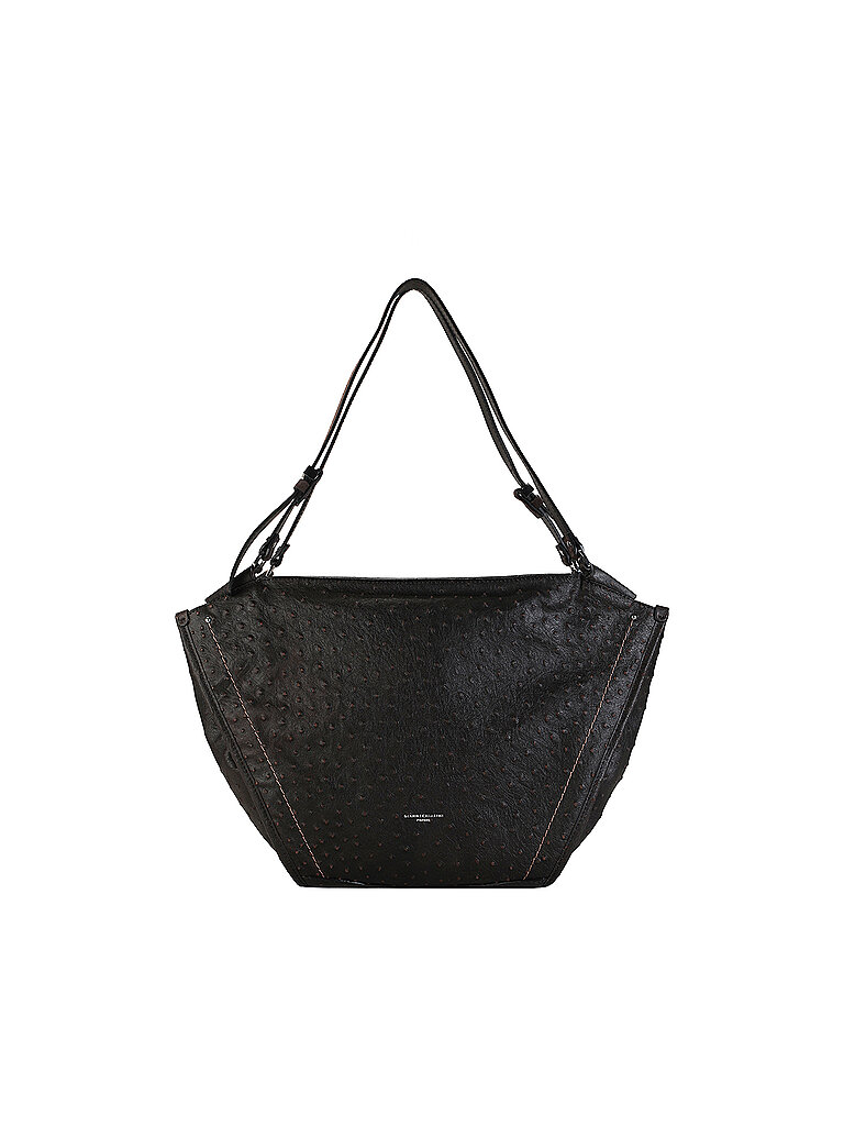 GIANNI CHIARINI Ledertasche - Schultertasche BLOOM braun