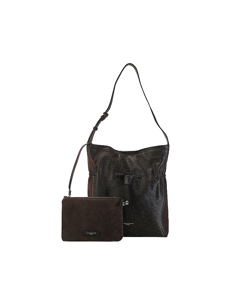 GIANNI CHIARINI Ledertasche - Bucket Bag SIENNA braun