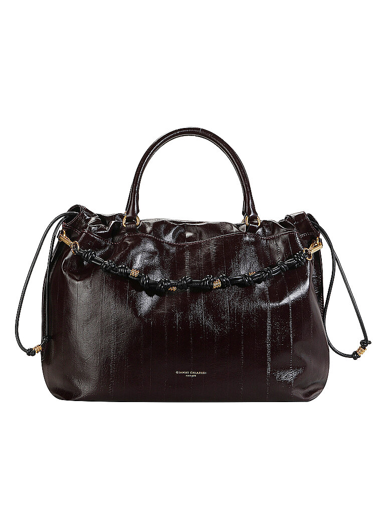GIANNI CHIARINI Ledertasche - Henkeltasche MORGANA dunkelrot