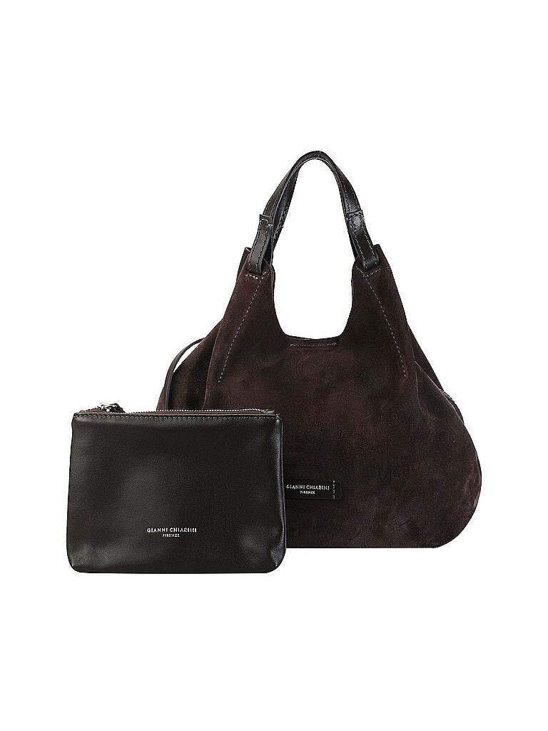 GIANNI CHIARINI Ledertasche - Hobo DUA Medium  braun