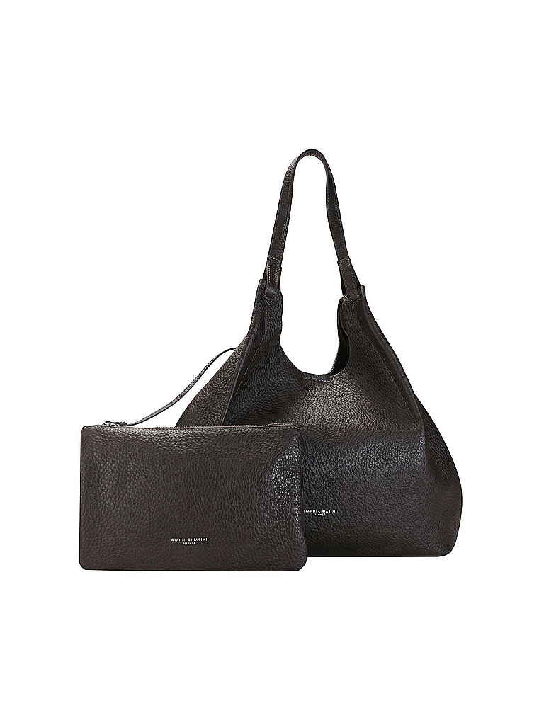 GIANNI CHIARINI Ledertasche - Hobo Bag DUA braun
