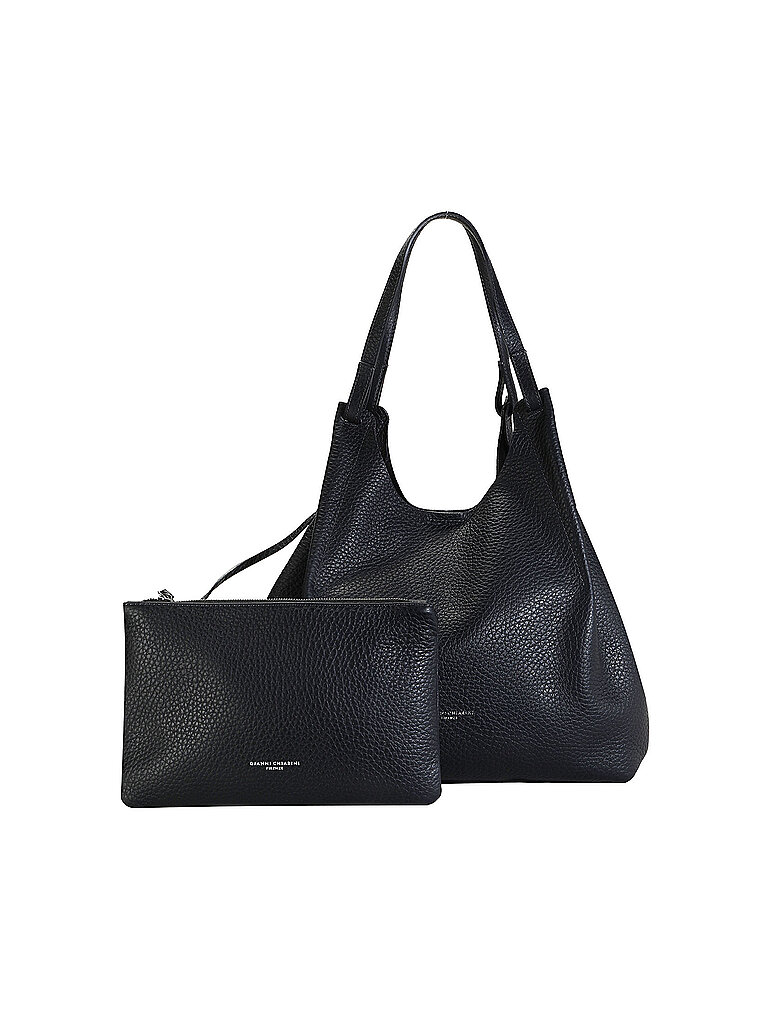 GIANNI CHIARINI Ledertasche - Hobo Bag DUA dunkelblau