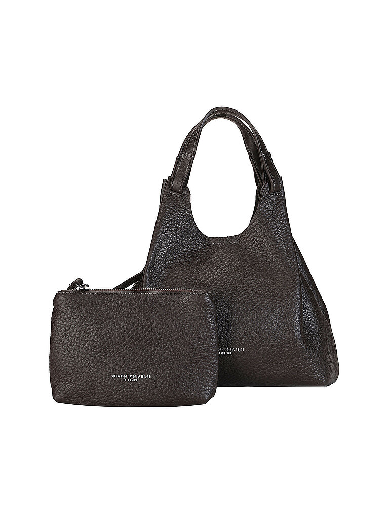 GIANNI CHIARINI Ledertasche - Hobo Bag DUA braun