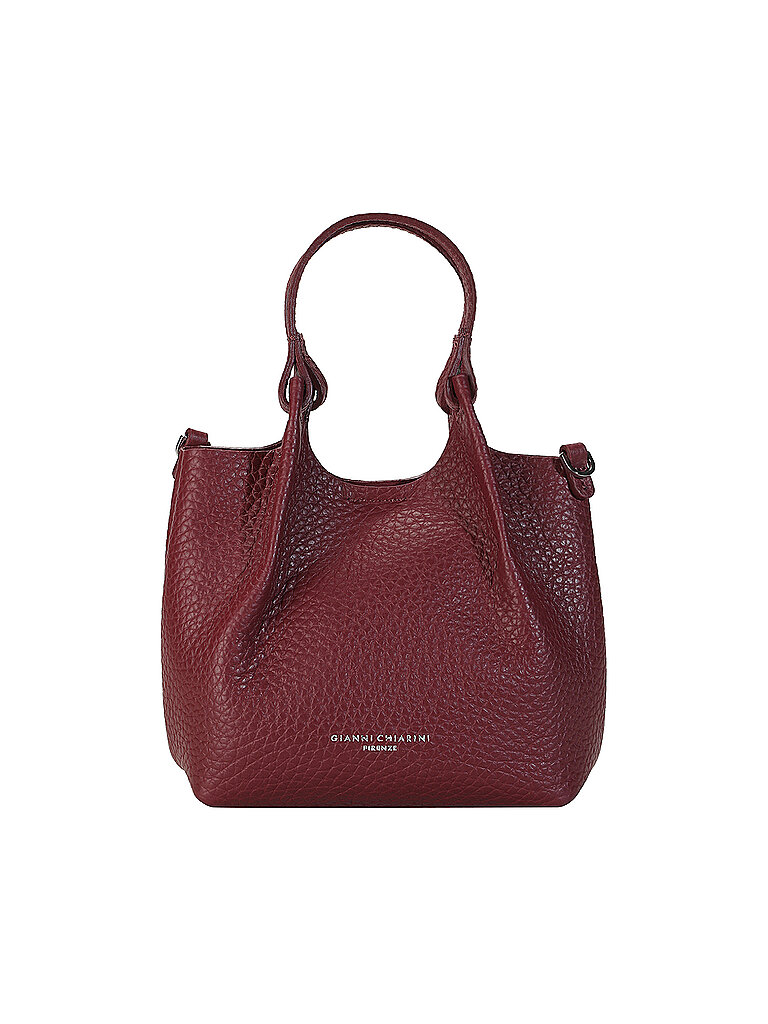 GIANNI CHIARINI Ledertasche - Hobo Bag DUA Small dunkelrot