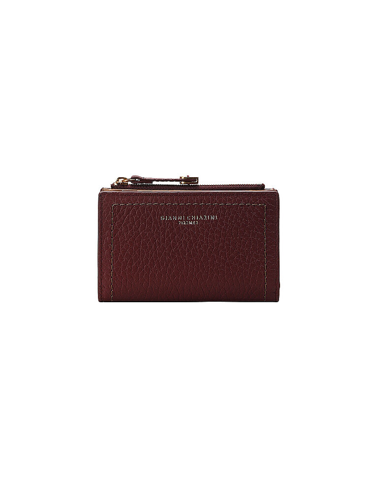 GIANNI CHIARINI Geldbörse WALLETS BUBBLE dunkelrot