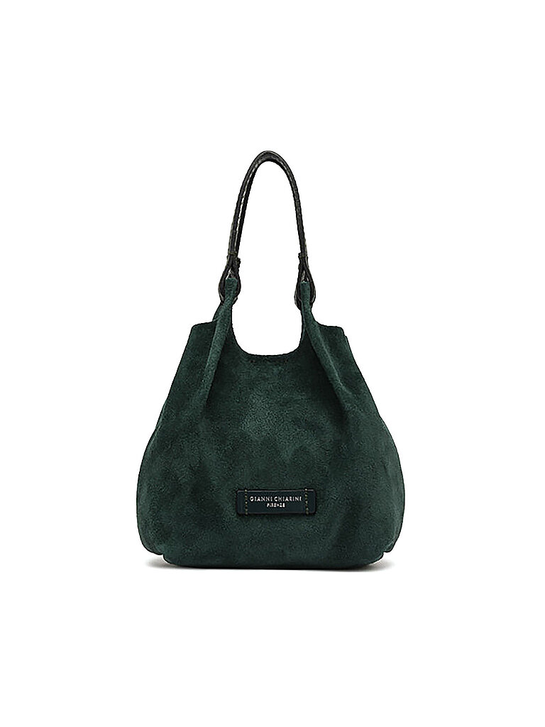 GIANNI CHIARINI Ledertasche - Hobo Bag DUA Small petrol