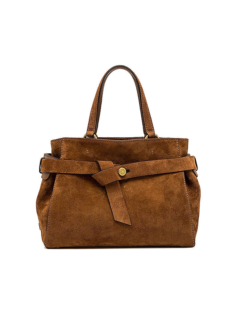 GIANNI CHIARINI Ledertasche - Henkeltasche MIRANDA Medium camel