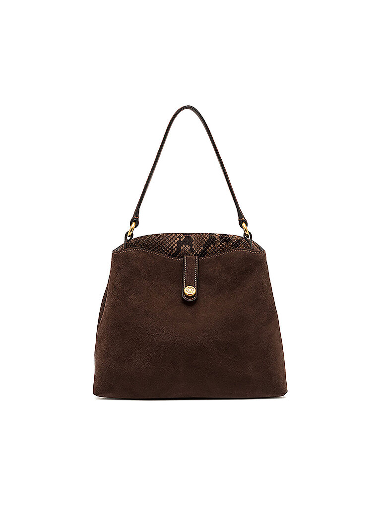 GIANNI CHIARINI Ledertasche - Schultertasche FIONA braun