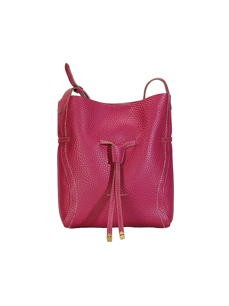 GIANNI CHIARINI | Ledertasche - Bucket Bag SIENNA | Pink
