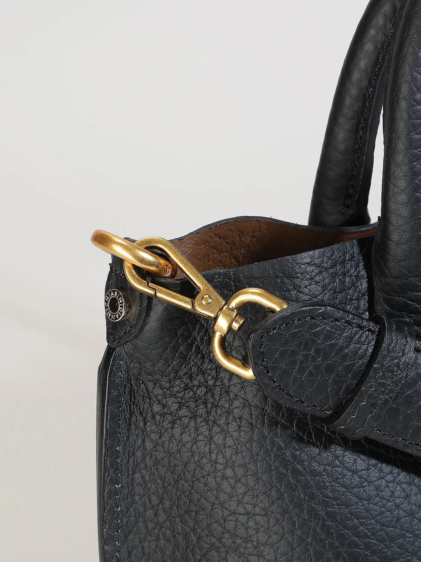 GIANNI CHIARINI | Ledertasche - Henkeltasche ARETHA | schwarz