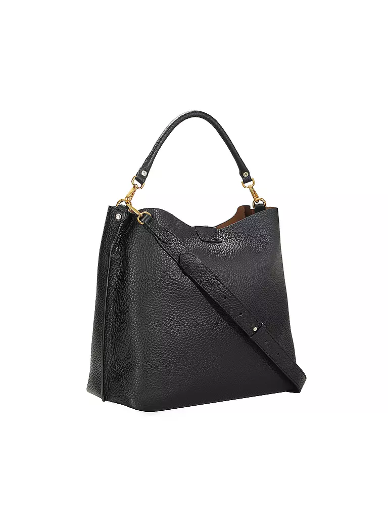 GIANNI CHIARINI | Ledertasche - Hobo Bag ARETHA | schwarz