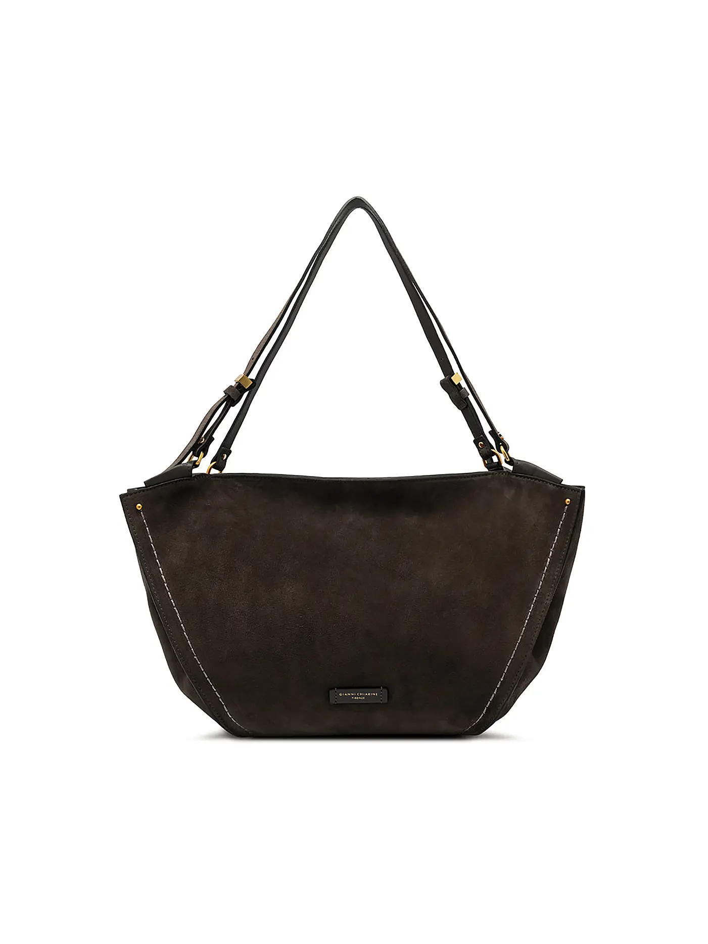 GIANNI CHIARINI | Ledertasche - Hobo Bag BLOOM | braun