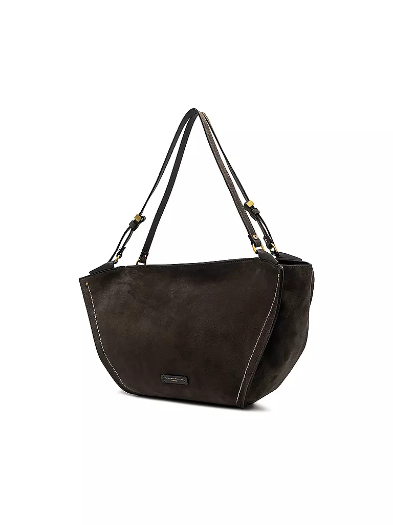 GIANNI CHIARINI | Ledertasche - Hobo Bag BLOOM | braun